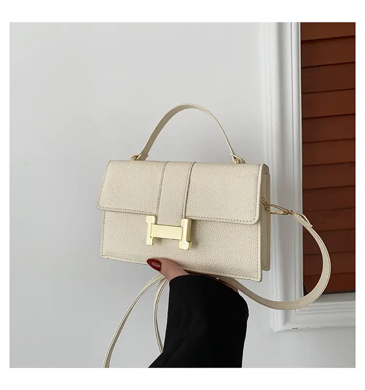 Pink Texturized Crossbody Bag for Women