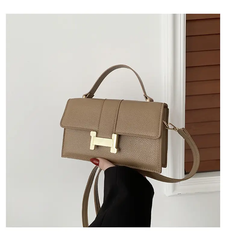 Pink Texturized Crossbody Bag for Women