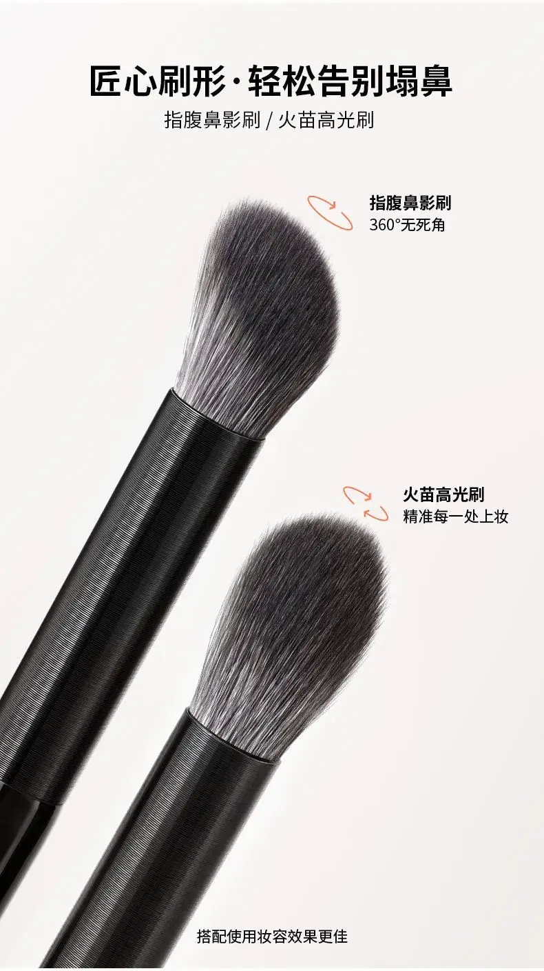 Three-Piece Eye Shadow Brush Set for Flawless Makeup — feature 11