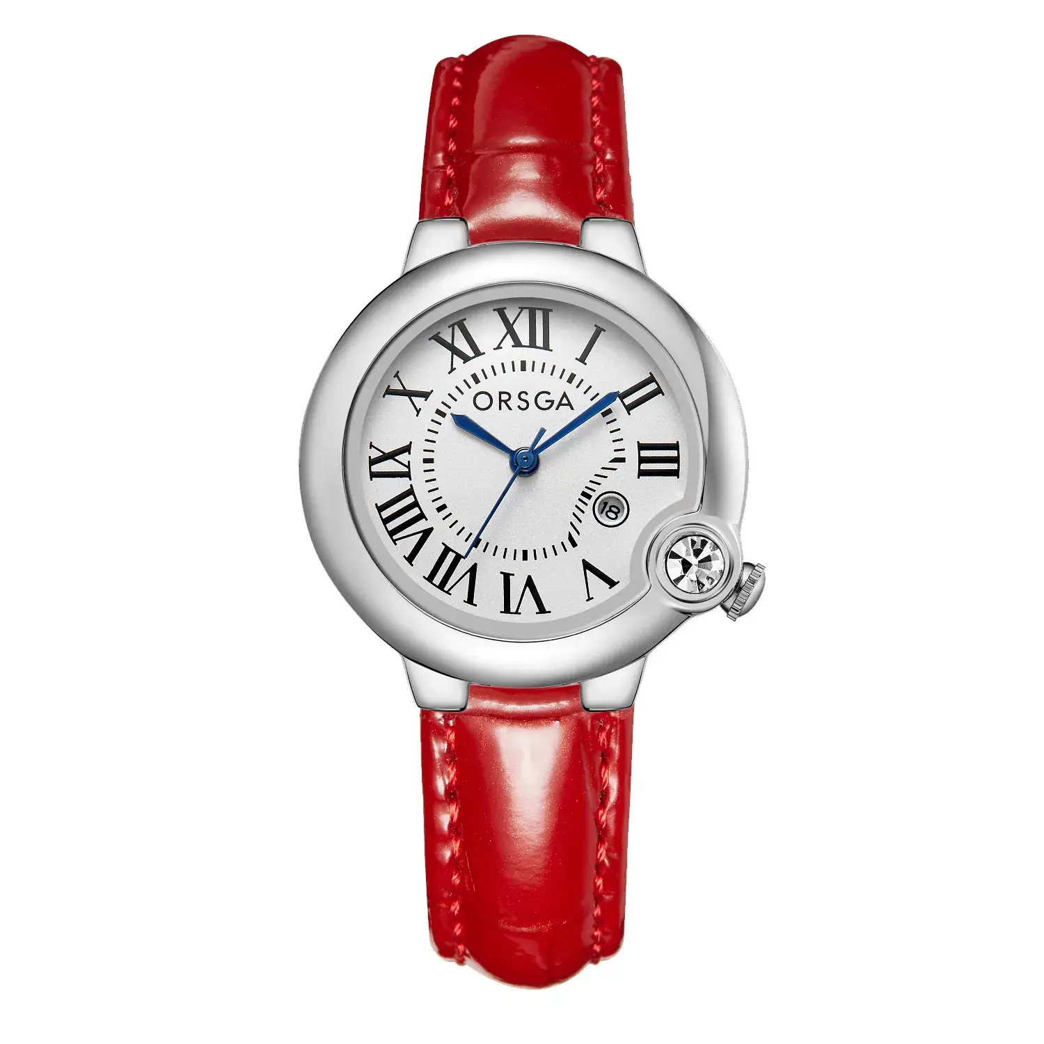 ORSGA Women's Rose Gold Diamond Watch with Balloon Calendar - Image 23