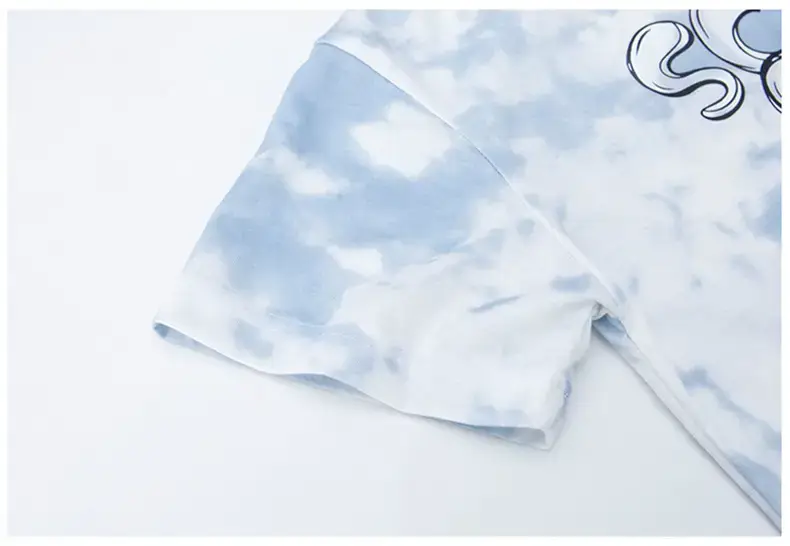Boys Blue Tie-Dye T-Shirt & Shorts Set — feature 19