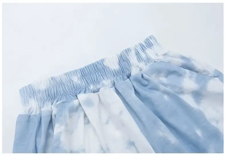 Boys Blue Tie-Dye T-Shirt & Shorts Set — feature 20