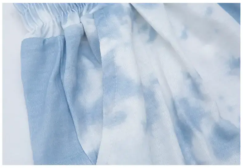 Boys Blue Tie-Dye T-Shirt & Shorts Set — feature 21