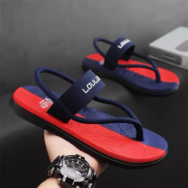Vietnam Flip-flops Men's Summer Outer Wear Non-slip Driving Dual-purpose Beach Sandals Distinctive Flip-flops Casual Men's Slippers