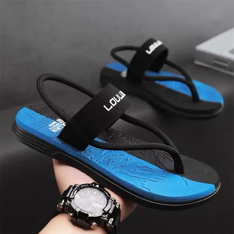 Vietnam Flip-flops Men's Summer Outer Wear Non-slip Driving Dual-purpose Beach Sandals Distinctive Flip-flops Casual Men's Slippers