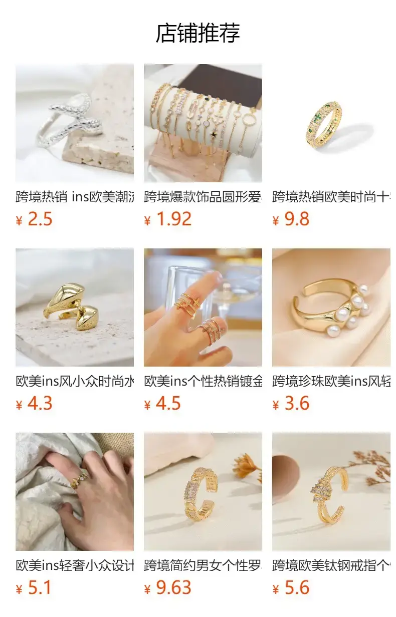 Peach Heart Gold Plated Ring for Women — feature 2