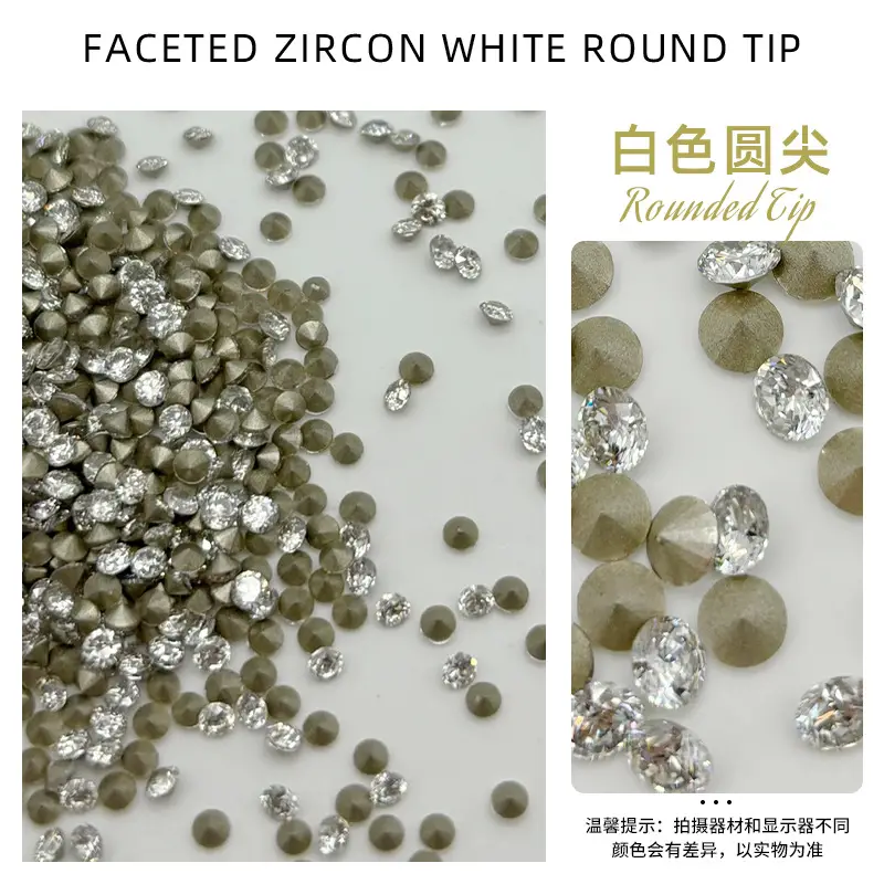 White Cut 16 Hearts Zircon Diamond Pile 16 Arrows