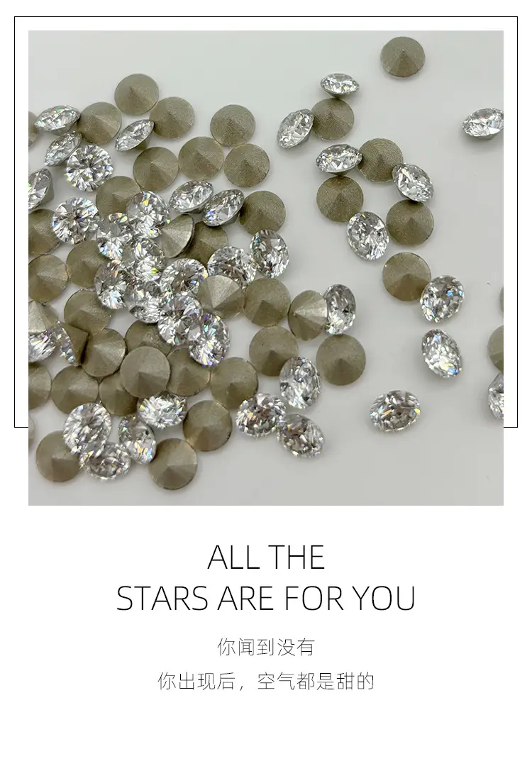 White Cut 16 Hearts Zircon Diamond Pile 16 Arrows — feature 14