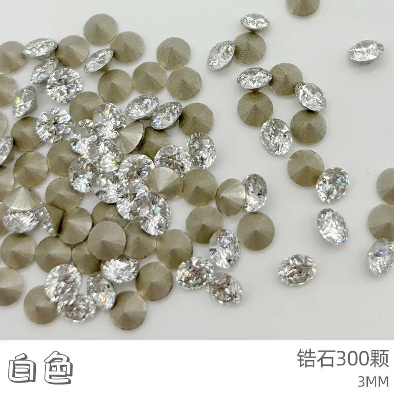 White Cut 16 Hearts Zircon Diamond Pile 16 Arrows