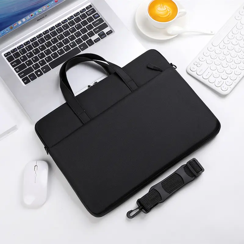 2025 Business Laptop Bag Black Waterproof Crossbody - Image 2