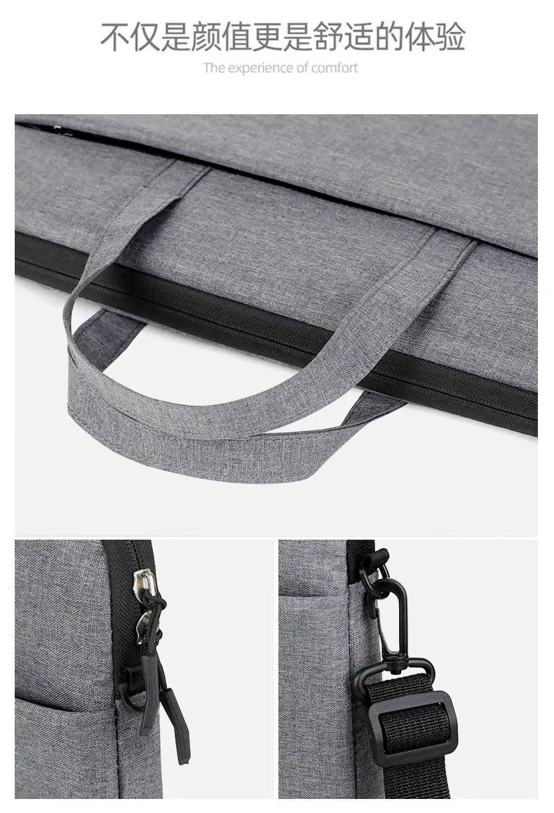 2025 Business Laptop Bag Black Waterproof Crossbody — feature 10
