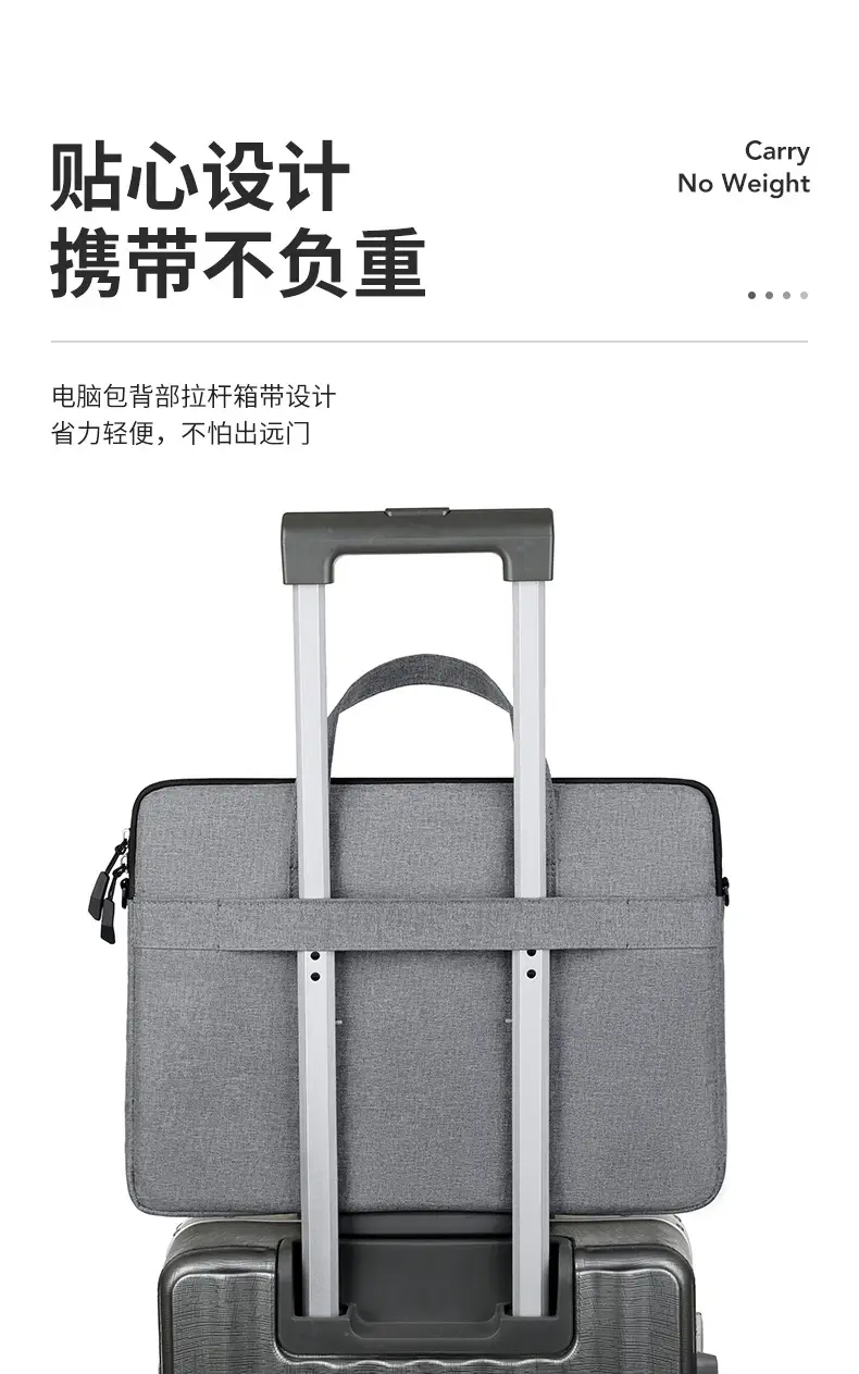 2025 Business Laptop Bag Black Waterproof Crossbody — feature 13