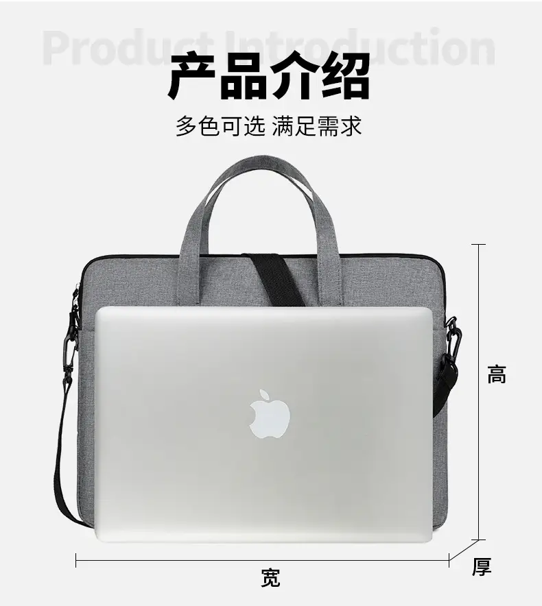2025 Business Laptop Bag Black Waterproof Crossbody — feature 5