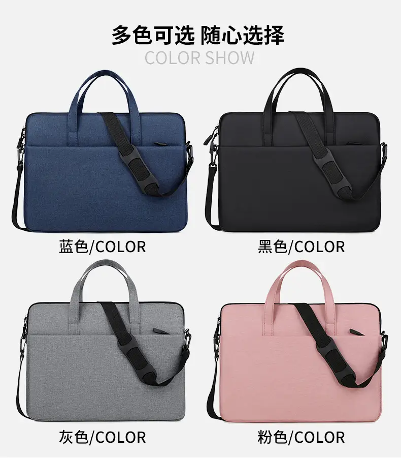 2025 Business Laptop Bag Black Waterproof Crossbody — feature 6