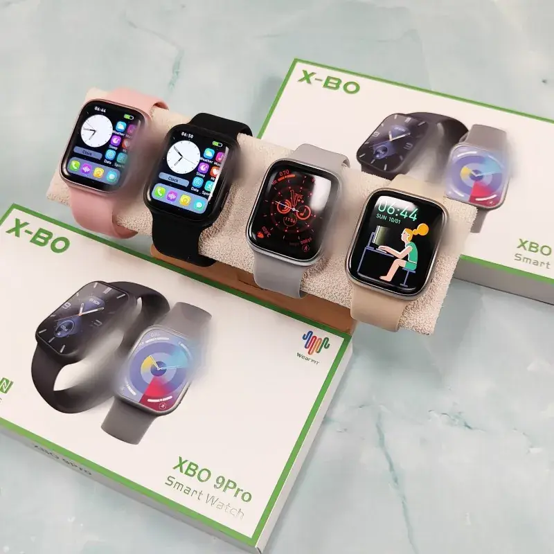 Cross Border XBO9pro Smart Watch Sport S9 Bluetooth Call Heart Rate Blood Oxygen Sugar NFC Sleep Monitoring New Wholesale - Image 2