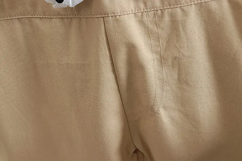 Children Cotton T-Shirt Shorts Set Brown Cat Print Summer — feature 12