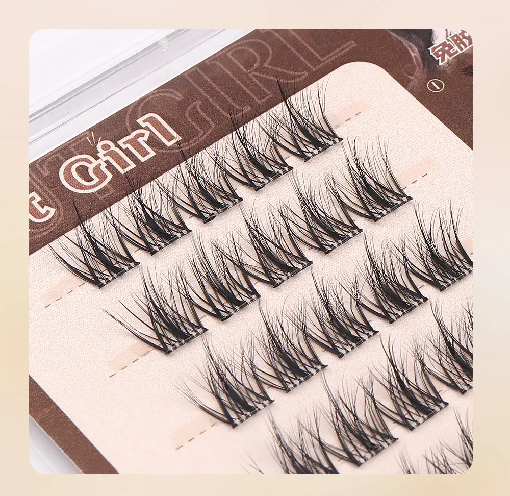 5D Mink Velvet False Eyelashes Glue-Free Self-Adhesive Natural Comic — feature 8