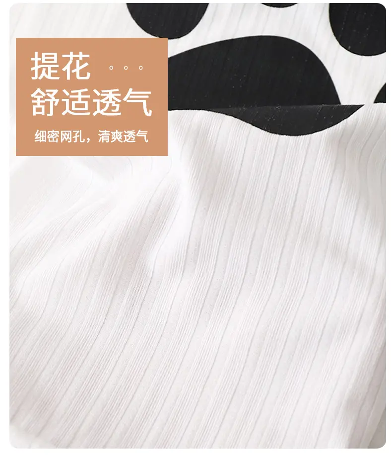 Baby T-Shirt White Sleeveless Dog Print — feature 6