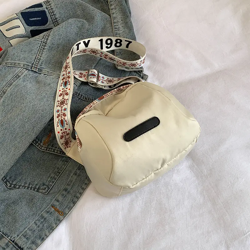 Korean Style Wide Strap Shoulder Crossbody Bag Women 2024 - Image 2