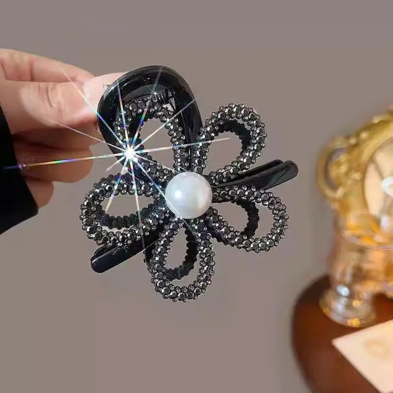 Pink Bow Grab Clip Hairpin for Girls - Image 31