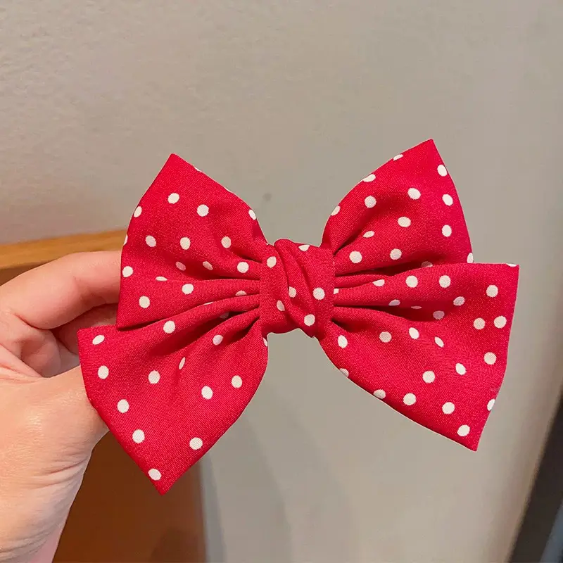 Pink Bow Grab Clip Hairpin for Girls - Image 4