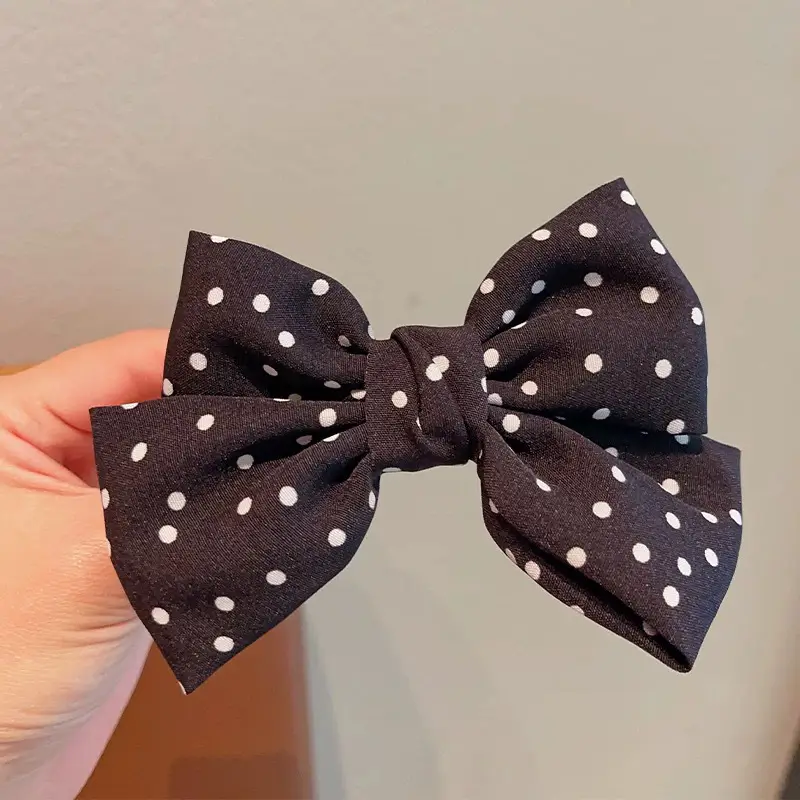 Pink Bow Grab Clip Hairpin for Girls - Image 5