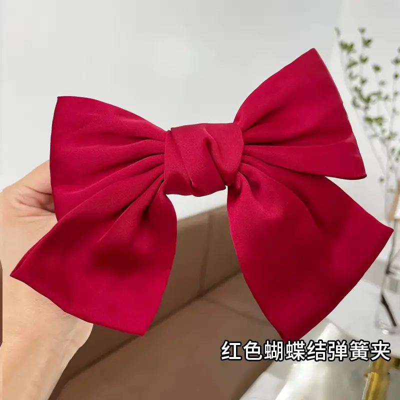 Pink Bow Grab Clip Hairpin for Girls - Image 6