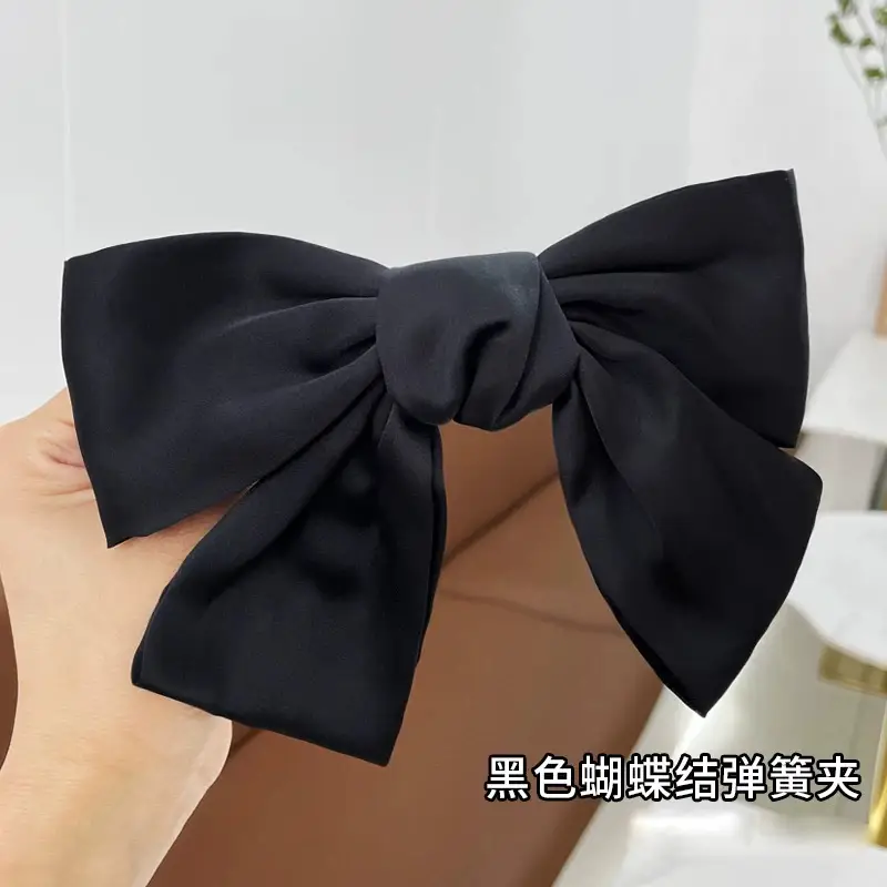 Pink Bow Grab Clip Hairpin for Girls - Image 7
