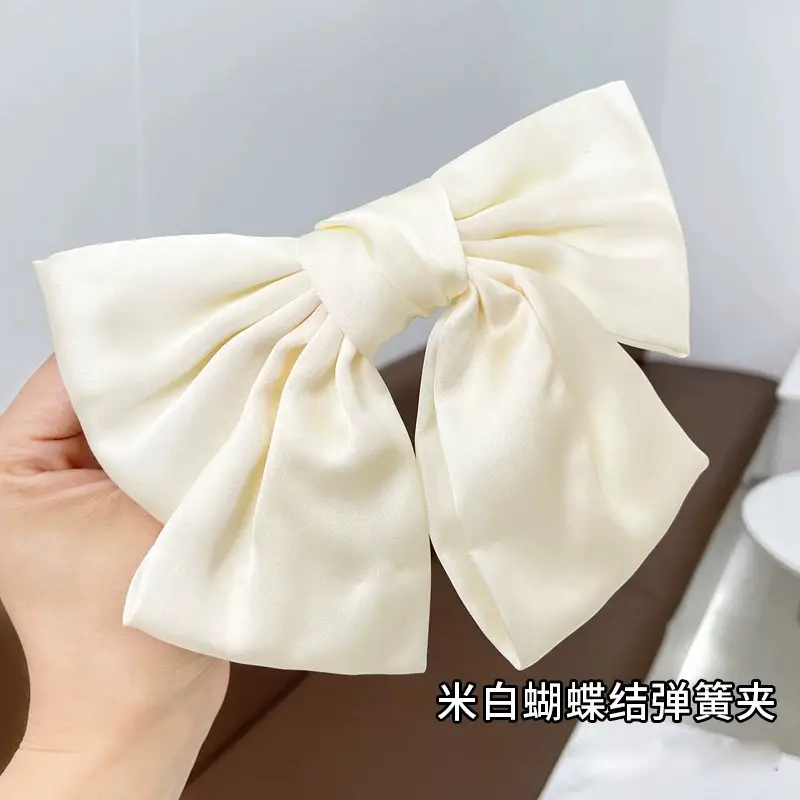 Pink Bow Grab Clip Hairpin for Girls - Image 8