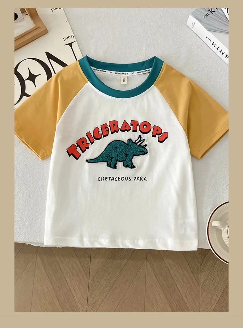Boys Raglan Sleeve T-Shirt Chill Out Print 2026 — feature 11