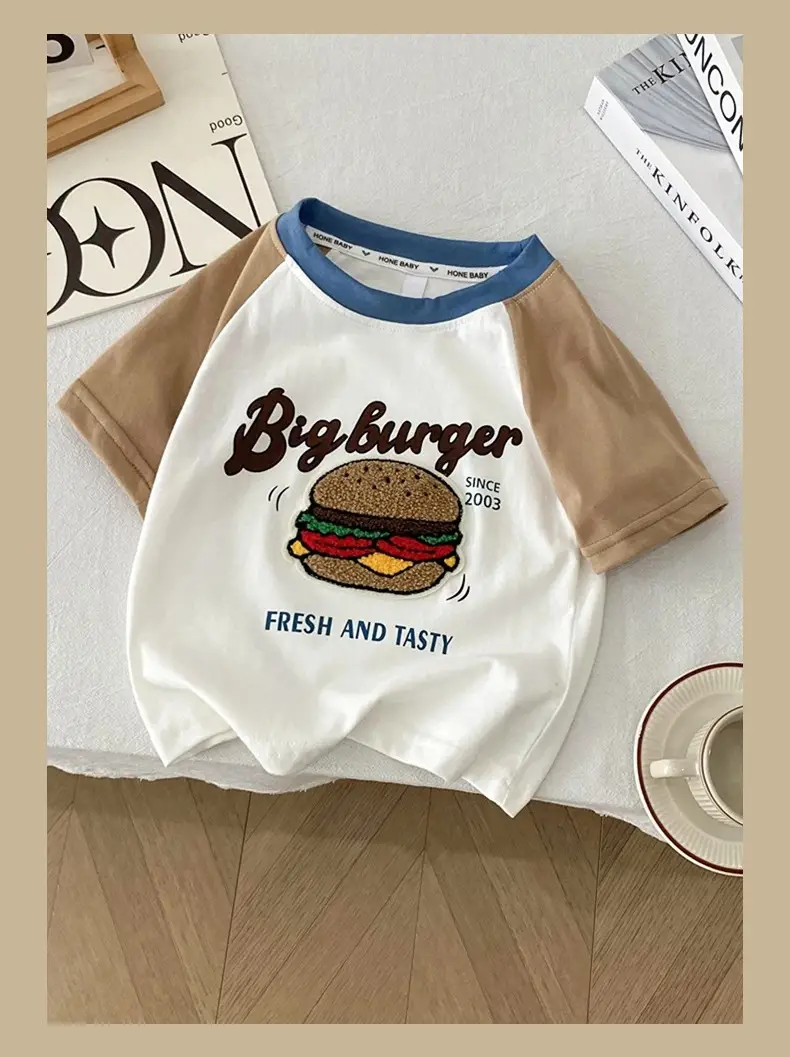 Boys Raglan Sleeve T-Shirt Chill Out Print 2026 — feature 14
