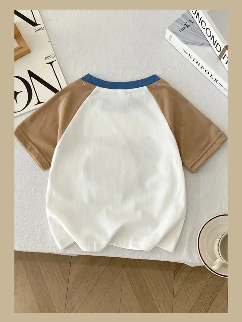 Boys Raglan Sleeve T-Shirt Chill Out Print 2026 — feature 15