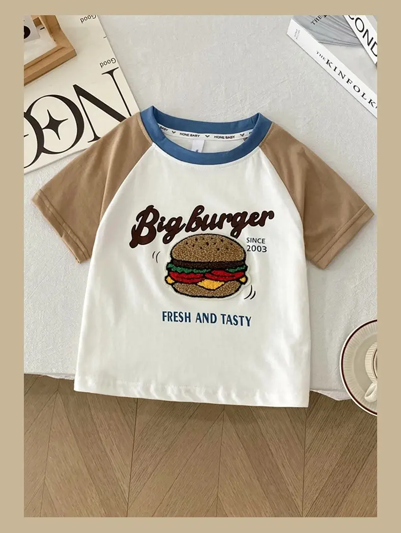 Boys Raglan Sleeve T-Shirt Chill Out Print 2026 — feature 16