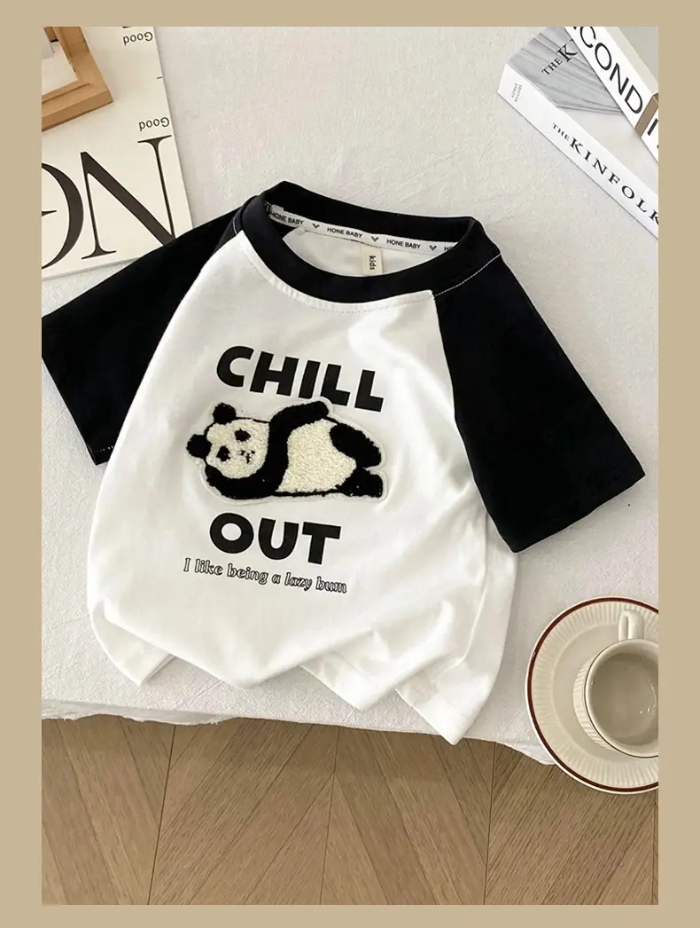Boys Raglan Sleeve T-Shirt Chill Out Print 2026 — feature 19