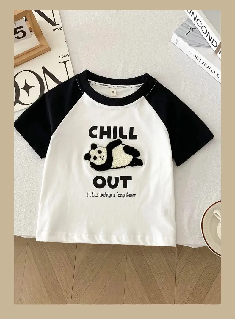Boys Raglan Sleeve T-Shirt Chill Out Print 2026 — feature 20