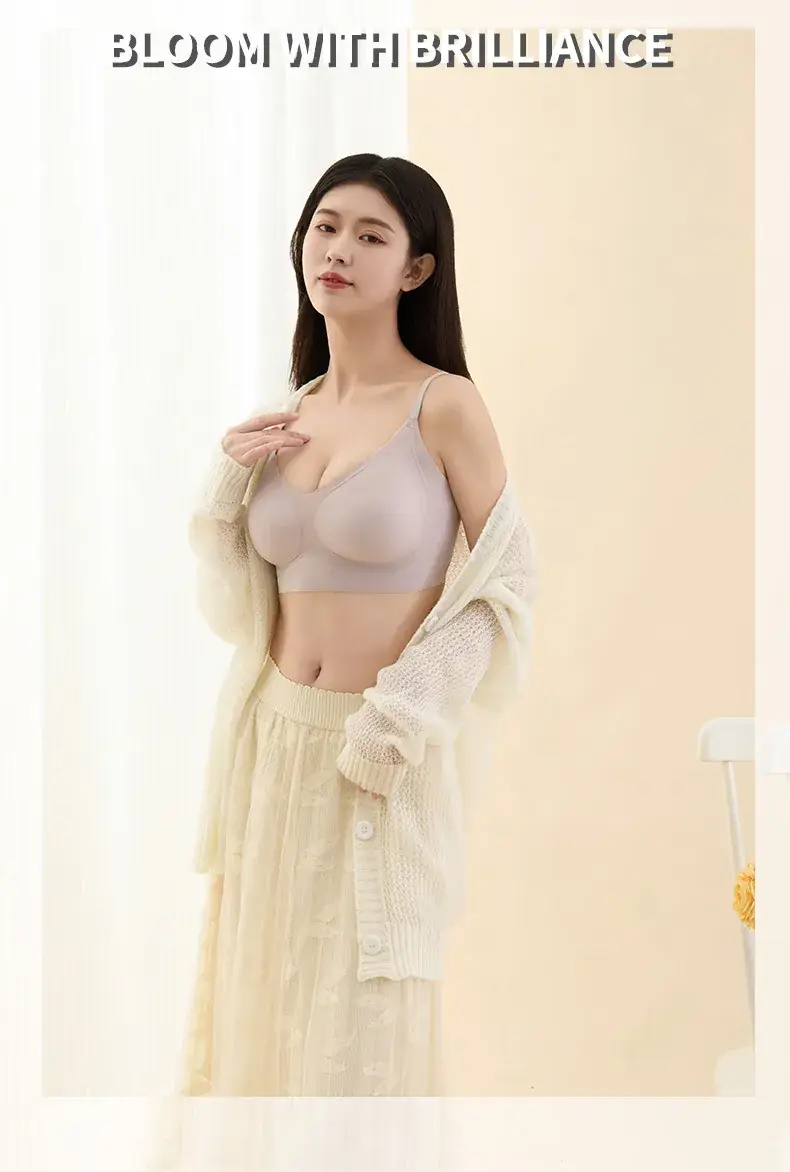 Black Seamless Wireless Vest Bra for Women — feature 14