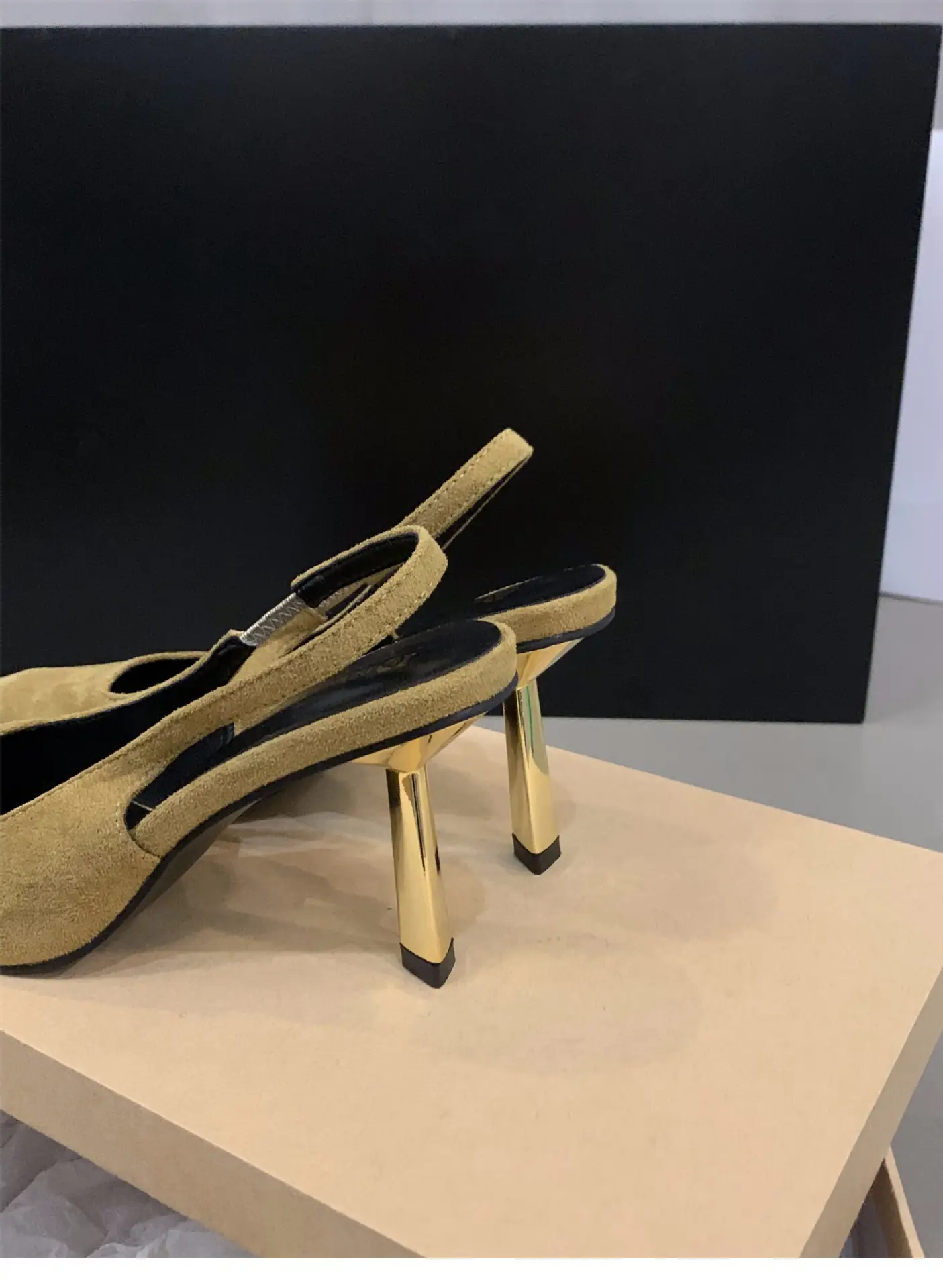Women's Tan Pointed Heel Formal Shoes Spring 2024 — feature 13