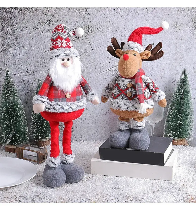 Christmas Retractable Doll with Elf Hat for Kids — feature 5