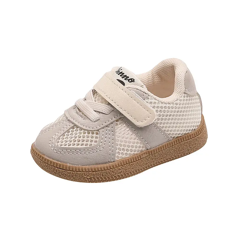 Baby's Spring and Summer Baby Toddler Shoes Soft Sole Breathable Single Mesh Shoes Women's Children's Board Shoes Men's Sports Shoes - Image 8