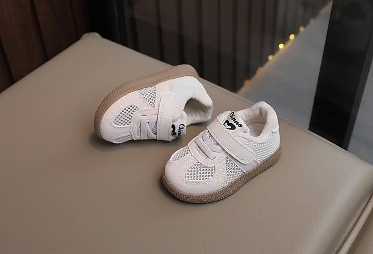 Baby's Spring and Summer Baby Toddler Shoes Soft Sole Breathable Single Mesh Shoes Women's Children's Board Shoes Men's Sports Shoes — feature 12