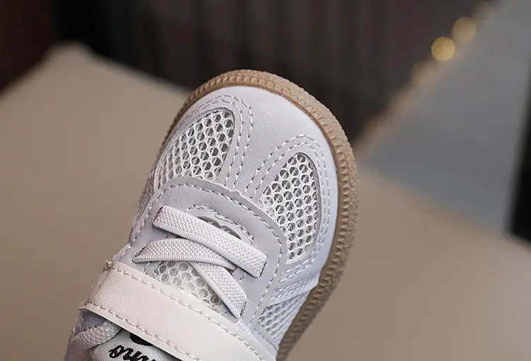 Baby's Spring and Summer Baby Toddler Shoes Soft Sole Breathable Single Mesh Shoes Women's Children's Board Shoes Men's Sports Shoes — feature 14