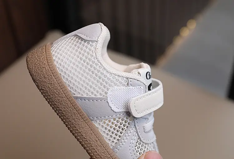 Baby's Spring and Summer Baby Toddler Shoes Soft Sole Breathable Single Mesh Shoes Women's Children's Board Shoes Men's Sports Shoes — feature 16