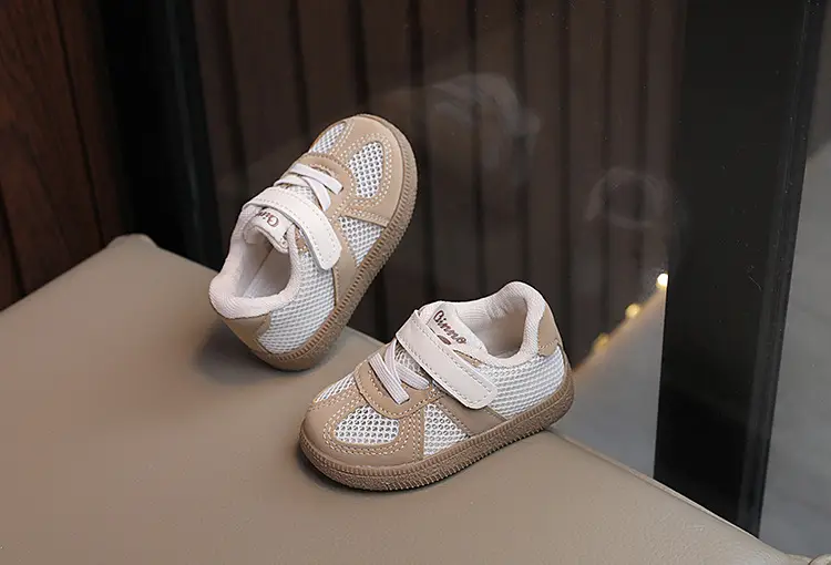 Baby's Spring and Summer Baby Toddler Shoes Soft Sole Breathable Single Mesh Shoes Women's Children's Board Shoes Men's Sports Shoes — feature 6