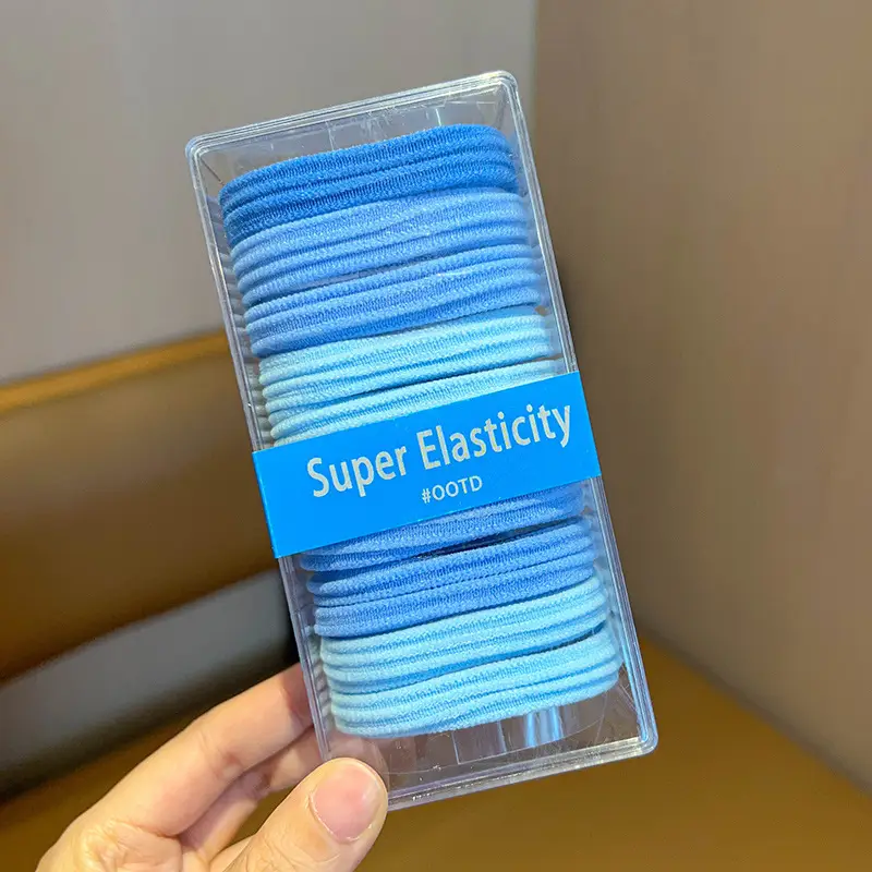 Super Elasticity Hair Rope Rubber Tendon Women's Tie 2024