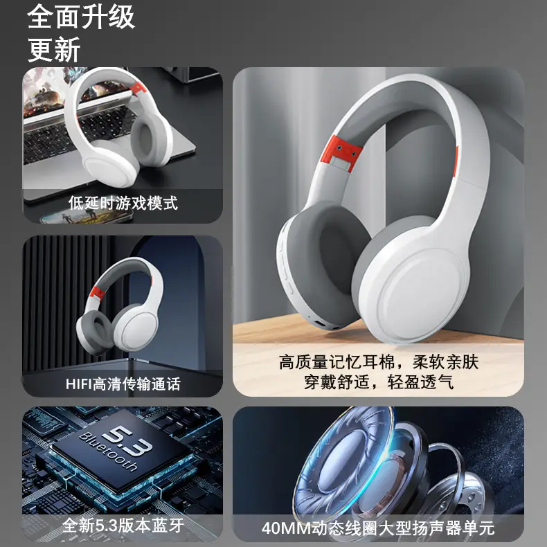 Wireless Bluetooth Headset with Heavy Bass & Long Battery - Image 9