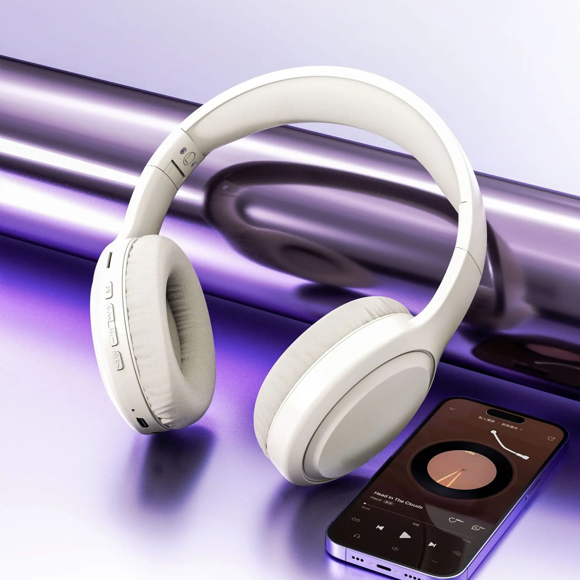 Wireless Bluetooth Headset with Heavy Bass & Long Battery - Image 3