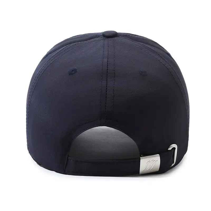 Men's Navy Blue Baseball Cap with Logo - Image 7