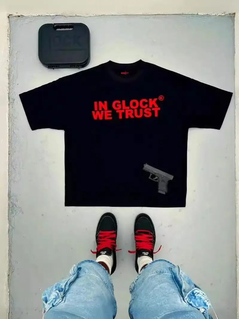 Men's Harajuku Hip Hop Graphic T-Shirt 1871 Brand