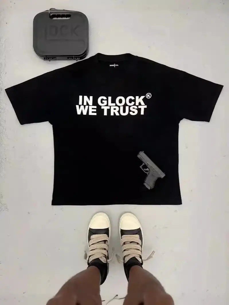 Men's Harajuku Hip Hop Graphic T-Shirt 1871 Brand