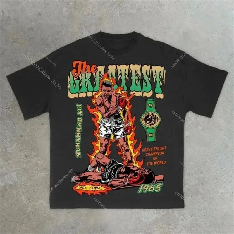Men's Harajuku Hip Hop Graphic T-Shirt 1871 Brand